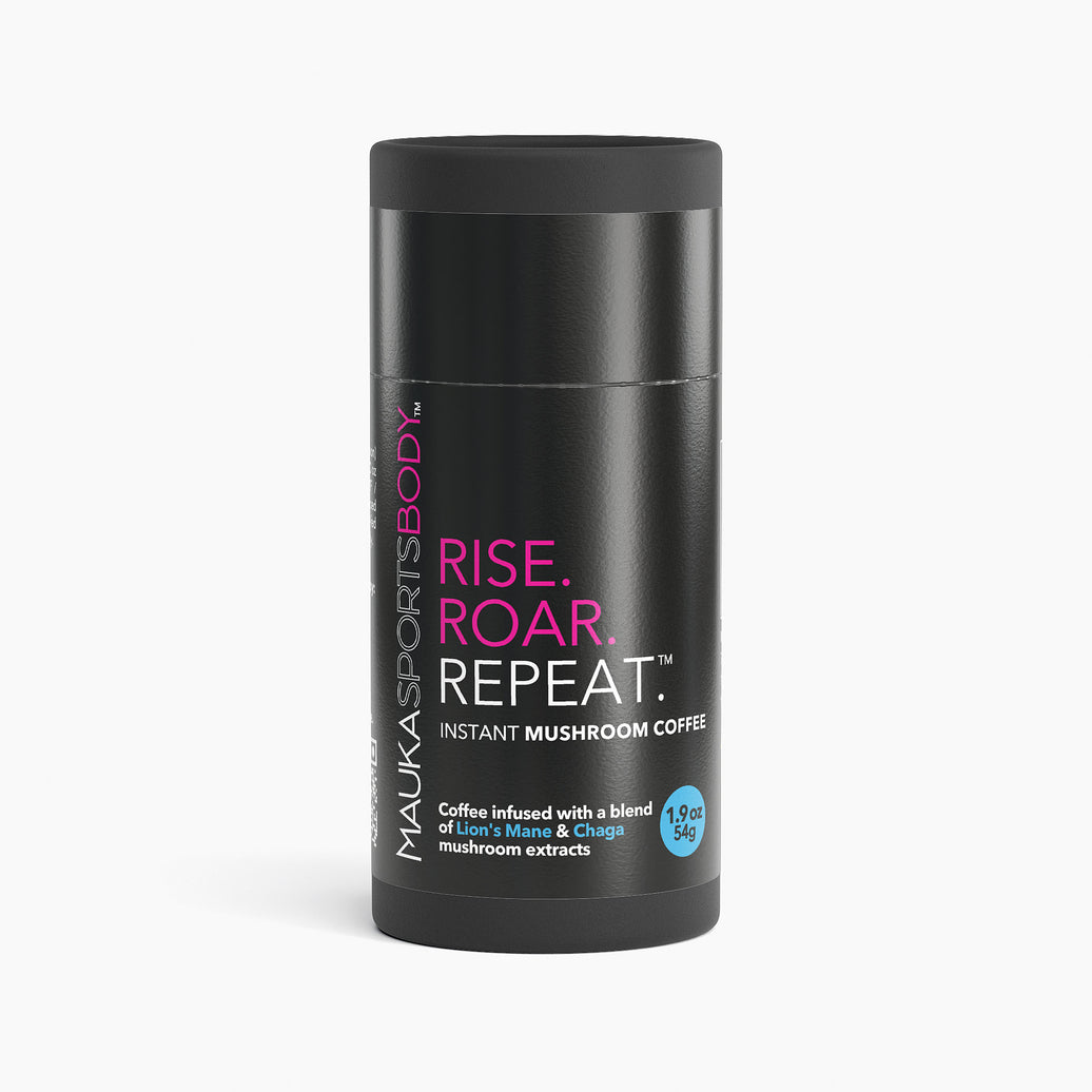 RISE. ROAR. REPEAT. Instant Mushroom Coffee